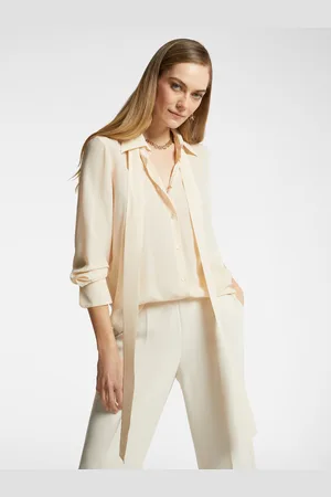Elena Miro Camicia in seta con fusciacca Donna