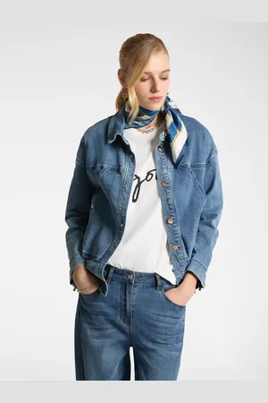 Elena Miro Giacca oversize in denim Donna