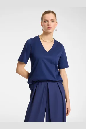 Elena Miro T-shirt con scollo a V Donna