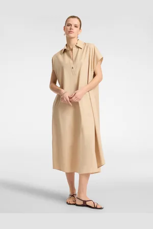 Elena Miro Abito midi in popeline Donna