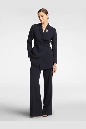 Elena Miro Pantaloni maschili in cady stretch Donna