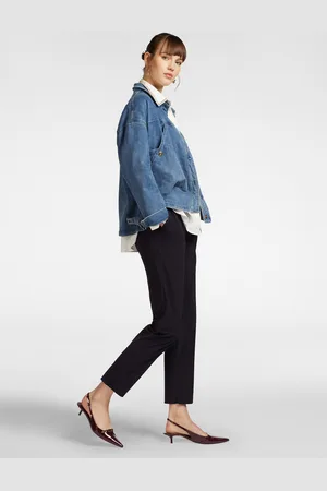 Elena Miro Pantaloni pull on gamba dritta Donna