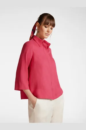 Elena Miro Camicia relaxed fit in lino Donna