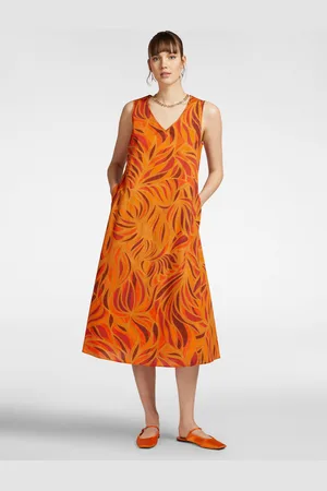 Elena Miro Abito stampato in cotone stretch Donna