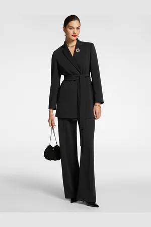 Elena Miro Pantaloni maschili in cady stretch Donna