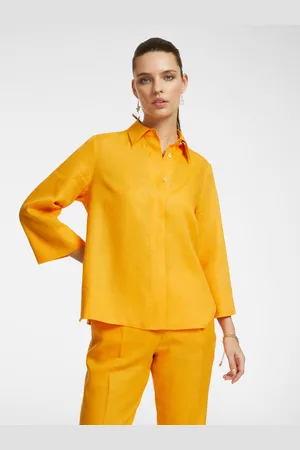Elena Miro Camicia relaxed fit in lino Donna