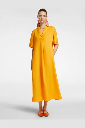 Elena Miro Abito svasato in lino Donna