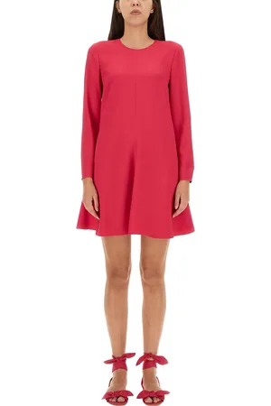 RED Valentino Abito in crepe envers satin