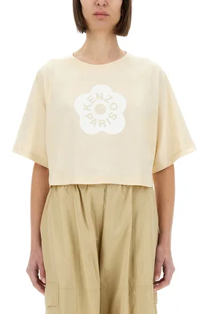 Kenzo T-shirt cropped "boke flower 2.0"