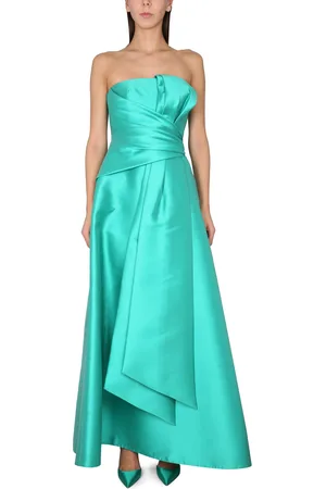Alberta Ferretti Abito bustier in mikado