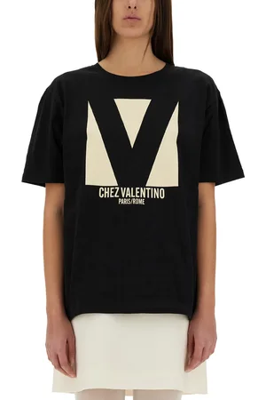 VALENTINO T-shirt con stampa "chez "