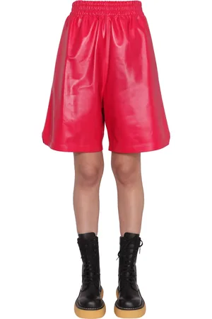 Bottega Veneta Shorts in pelle