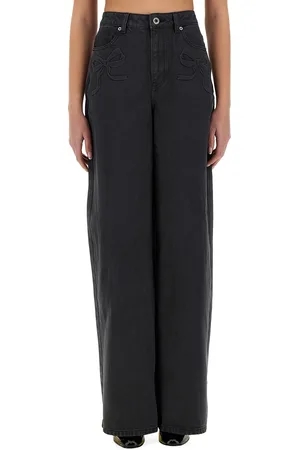 Self-Portrait Jeans con motivo fiocco
