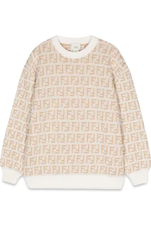 Fendi Pullover ff bicolor cot