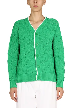 Bottega Veneta Cardigan con motivo intrecciato