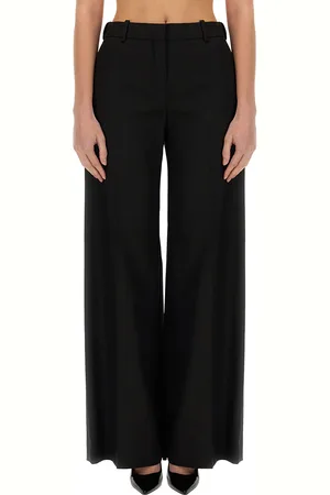Nina Ricci Pantalone ampio in gabardine