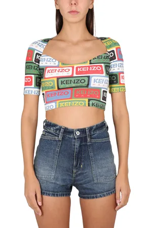 Kenzo Top corto labels