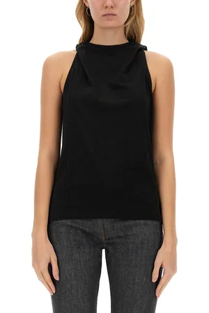 Courrèges Top con logo