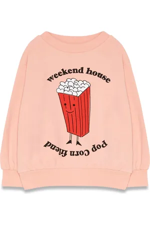 Weekend House Kids Pop corn sweatshirt