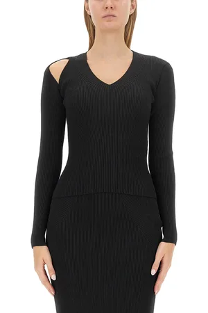 Alexander McQueen Maglia cut out