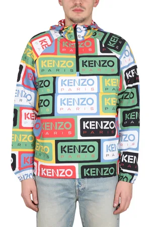 Kenzo Giacca a vento " labels"