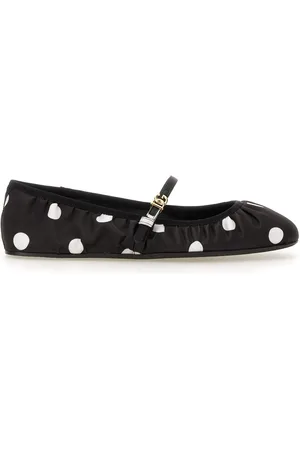 Dolce & Gabbana Ballerina in raso stampato