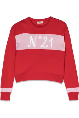 Nº21 Pull girocollo logo