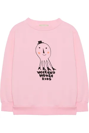 Weekend House Kids Octopus felpa girocollo