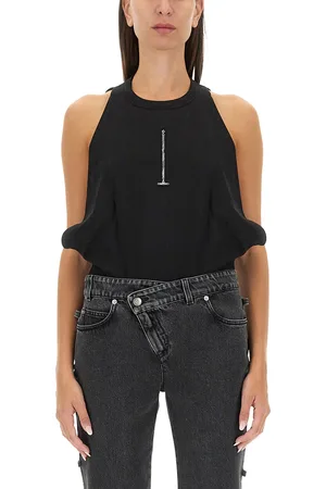 Alexander McQueen Canotta a coste