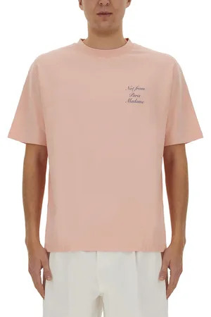 Drôle de Monsieur T-shirt con slogan in corsivo