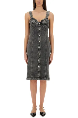 Moschino Abito midi in denim