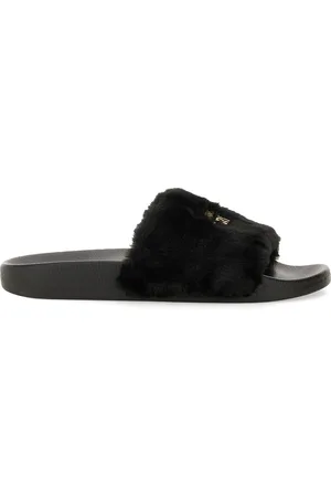 VERSACE Sandalo slide con logo