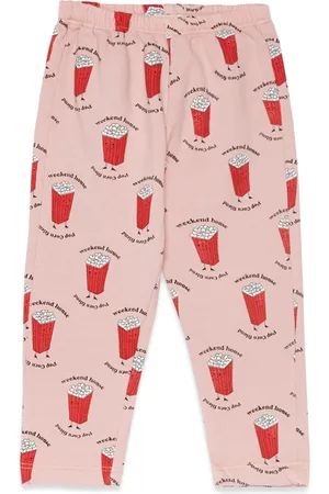 Weekend House Kids Pop corn all over sweatpants
