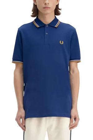 Fred Perry Polo in piqué di cotone con doppia riga