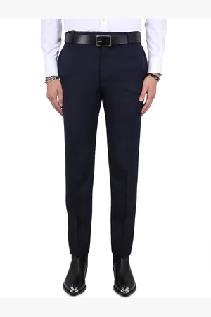 Alexander McQueen Pantalone sartoriale a sigaretta