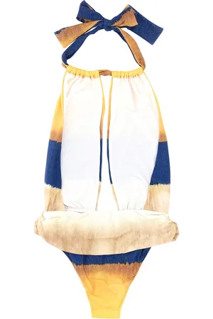 Alberta Ferretti Costume intero con stampa tie dye