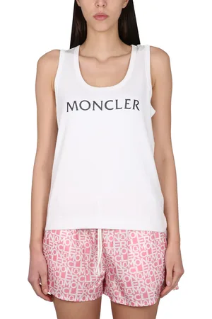 Moncler Top con stampa logo