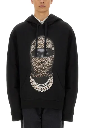 Ih Nom Uh Nit Felpa con stampa leopard mask