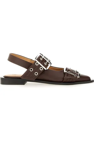 Ganni Ballerina con fibbia