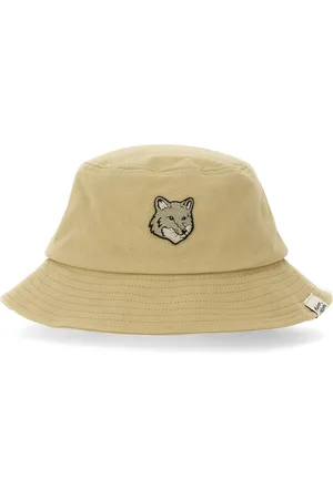 Maison Kitsuné Cappello bucket con patch fox