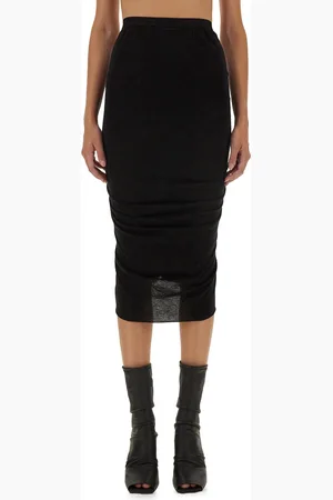 Rick Owens Gonna con drappeggio