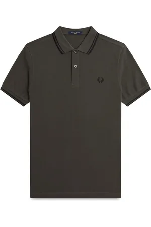 Fred Perry Polo in piqué di cotone con doppia riga