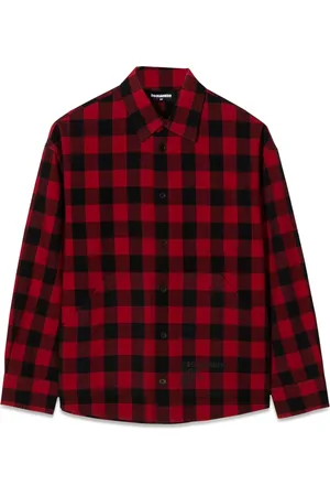 Dsquared2 Camicia over quadri