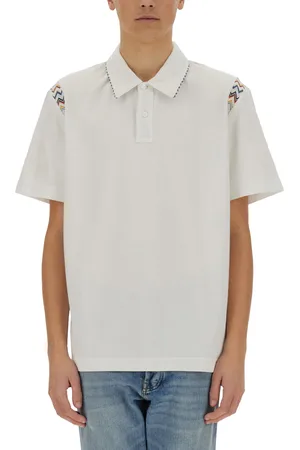 Missoni Polo con ricamo zig zag
