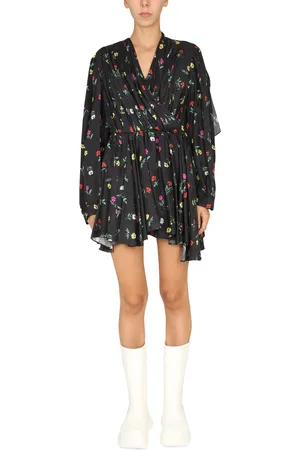 Balenciaga Abito con motivo floreale