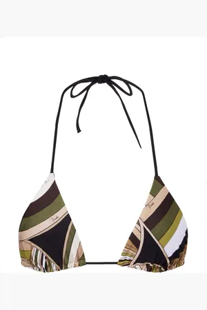 Puccini Top bikini con stampa