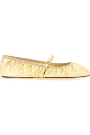 Dolce & Gabbana Ballerina in nappa mordoré