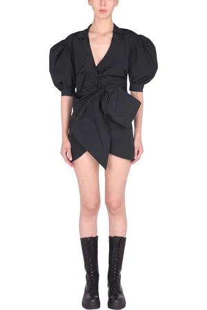 RED Valentino Abito in taffeta con passante