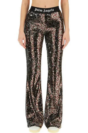 Palm Angels Pantalone flare fit