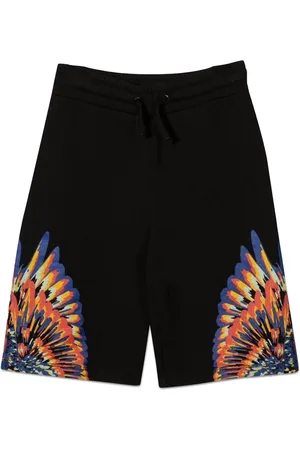 MARCELO BURLON Tempera wings sweatshort